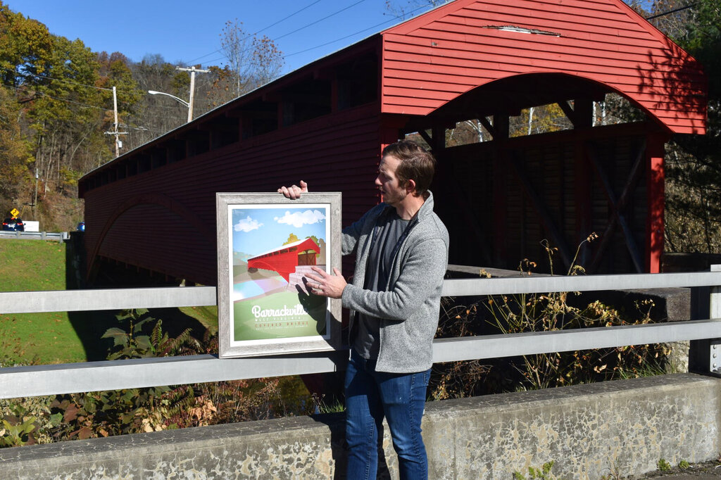 West Virginia artist helps restore Barrackville bridge News, Sports